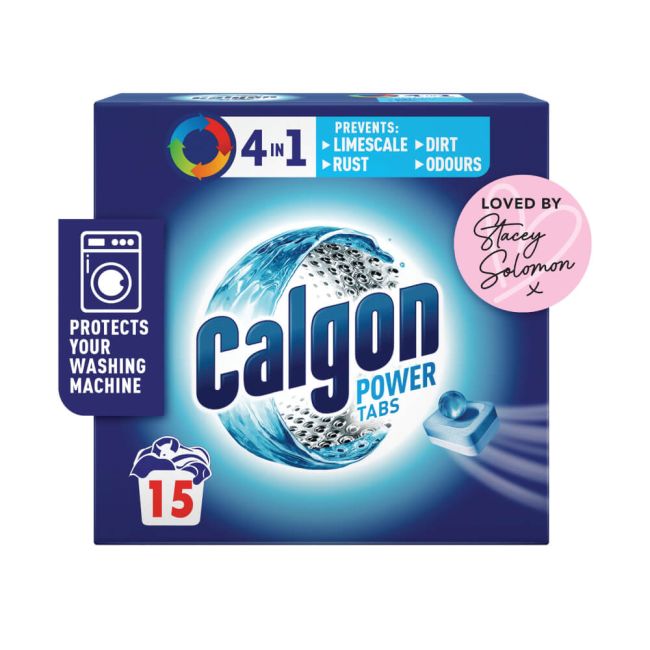 Calgon 4-in-1 Antibacterial Washing Machine Power Tabs (Pack of 15) 3248072 image 2