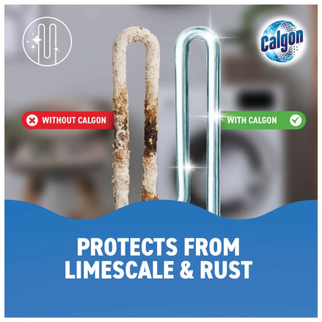 Calgon 4-in-1 Antibacterial Washing Machine Power Tabs (Pack of 15) 3248072 image 4