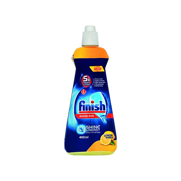 Finish Rinse Aid Lemon 400ml image