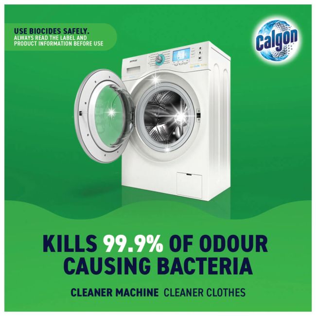 Calgon Antibacterial Washing Machine Gel 750ml 3246419 image 2