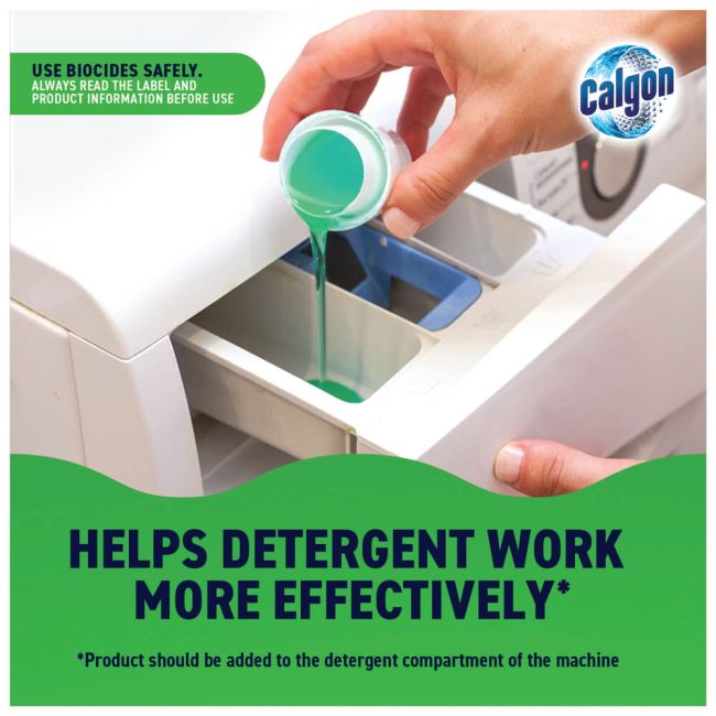 Calgon Antibacterial Washing Machine Gel 750ml 3246419 image 3
