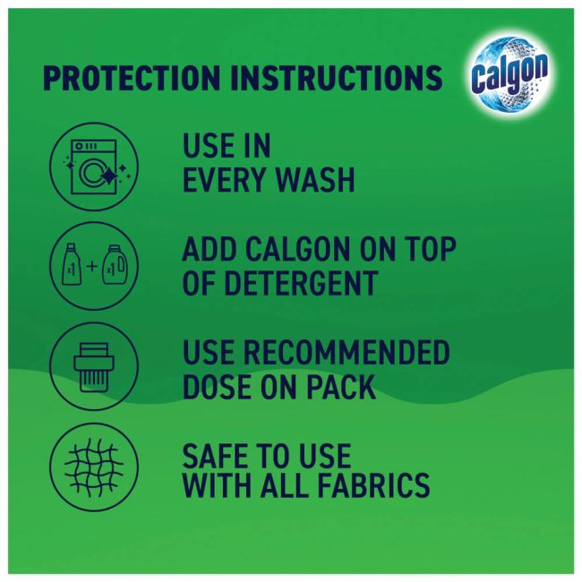 Calgon Antibacterial Washing Machine Gel 750ml 3246419 image 6