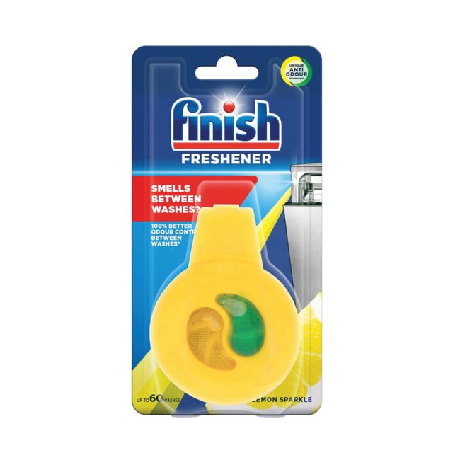 Finish Dishwasher Freshener Lemon (Pack of 10) 3268198 image 1