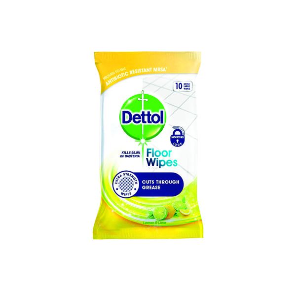 Dettol Bio Cit Floor Wipe 14x10 P140 image