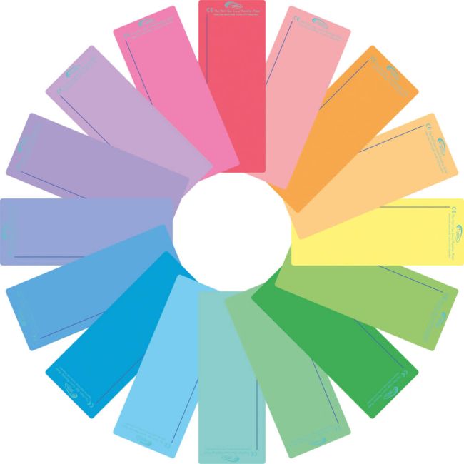 Plain Window Reading Rulers with Coloured Overlay (Pack of 16) SS48627 image 1