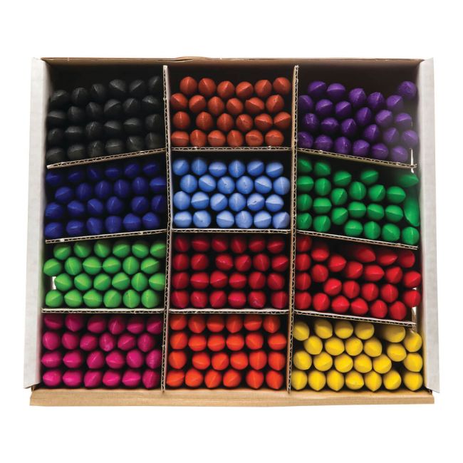 Chubbi Stump Crayons Assorted (Pack of 288) AR02634 image 1