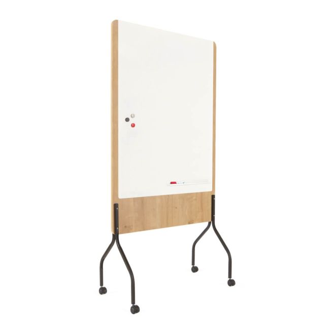 Rocada Natural Design Mobile Whiteboard Double Sided image 2
