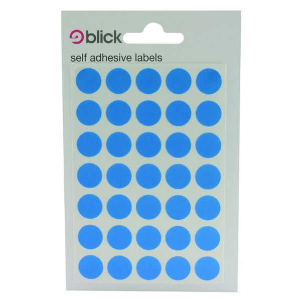 Blick Colored Lbls 13Mm Blue Pk2800 image