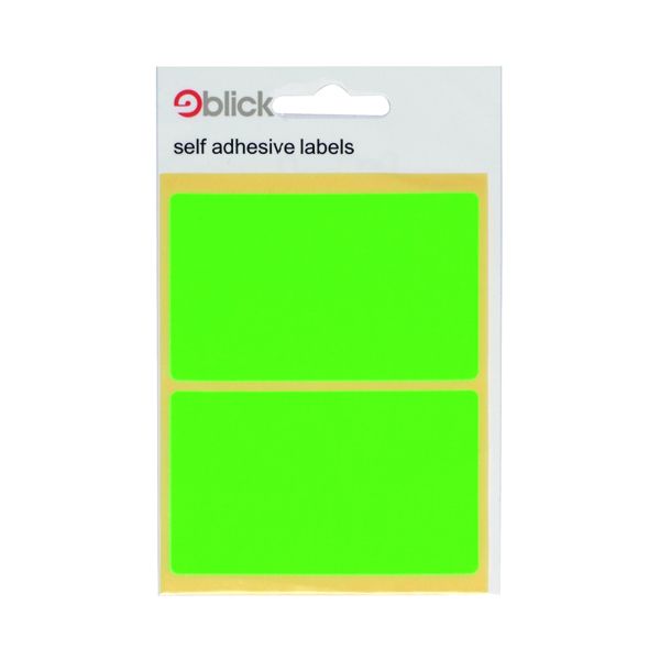 Blick Green Lbl Flurecnt Bag 50X80Mm image