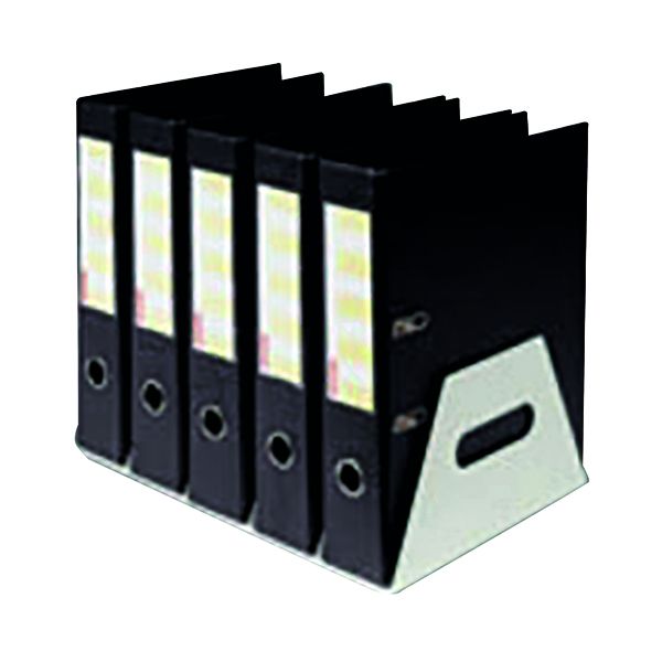 Rotadex Lev Arch File Rack Metal Gry image