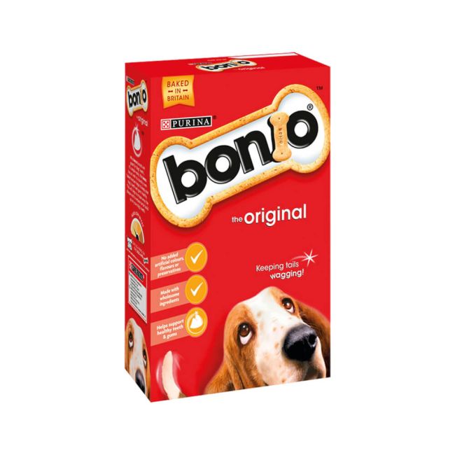 Bonio The Original Dog Biscuits 650g (Pack of 5) 393968 image 1