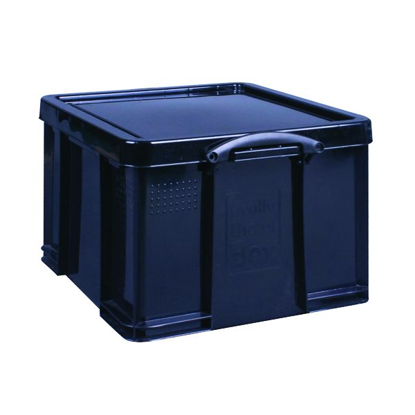 Really Useful Recycled Box Black image