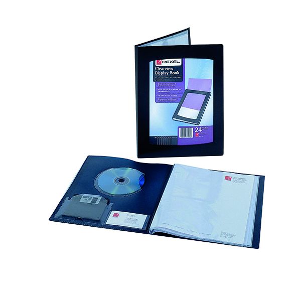 Rexel Clearview Disp Book 24 Pkt A5 image
