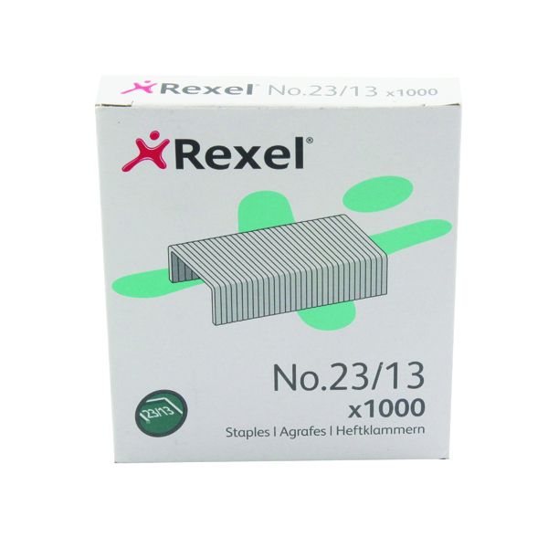 Rexel No 23 Staples 13mm Pk1000 image