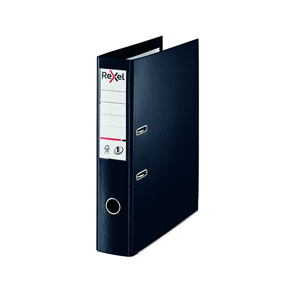 Rexel Choices 75mm Lach PP Fc Blk image