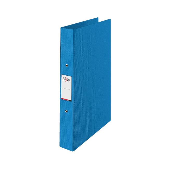 Rexel Ring Binder Choices 25mm 2-Ring A4 Blue 2115564 image 1