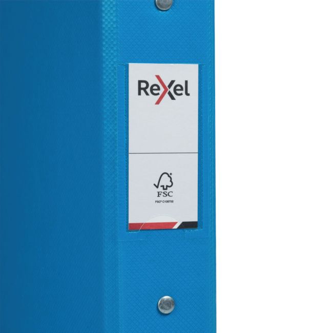 Rexel Ring Binder Choices 25mm 2-Ring A4 Blue 2115564 image 4