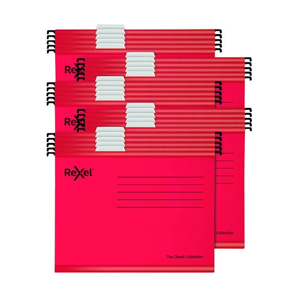 Rexel Red Classic Suspension Files image