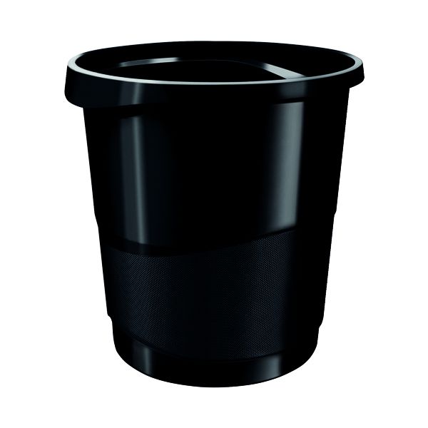 Rexel Choices Waste Bin Black image