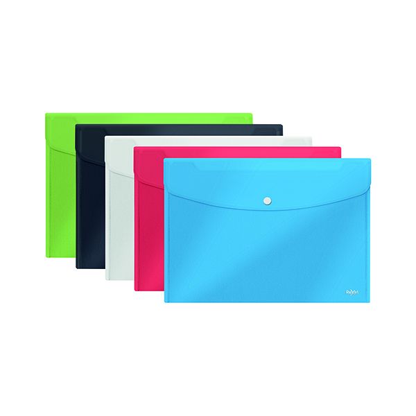 Rexel Choices Popper Wallet A5 Asst image