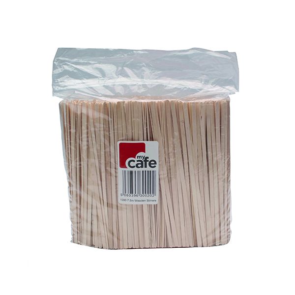 Wooden Coffee Stirrers 7 Inch Pk1000 image