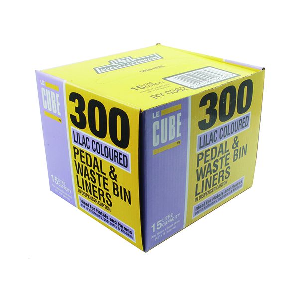 Le Cube Pedal Bin Liners Pk300 image