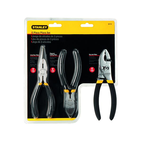 Stanley 3Pc Pliers Set 0-84-114 image