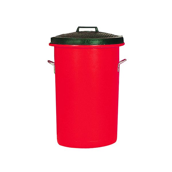 Bin/Lid/Handles 85 Litre Red 311969 image