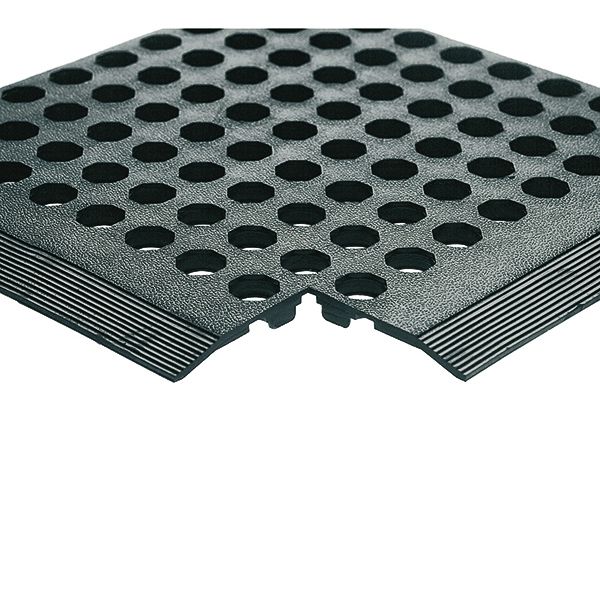 Black Rubber Worksafe Mat 312476 P3 image