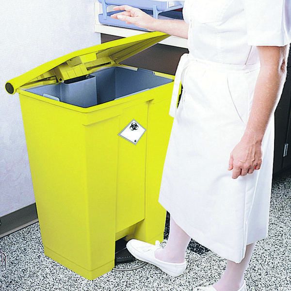 Stepon Bin 45.5 Litres Ylw 313504 image