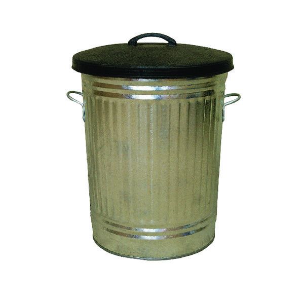 Galvinised Metallic Bin/Lid 316625 image