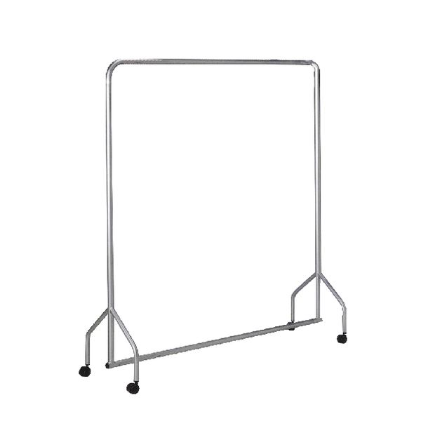 Silver Garment Hanging Rail image