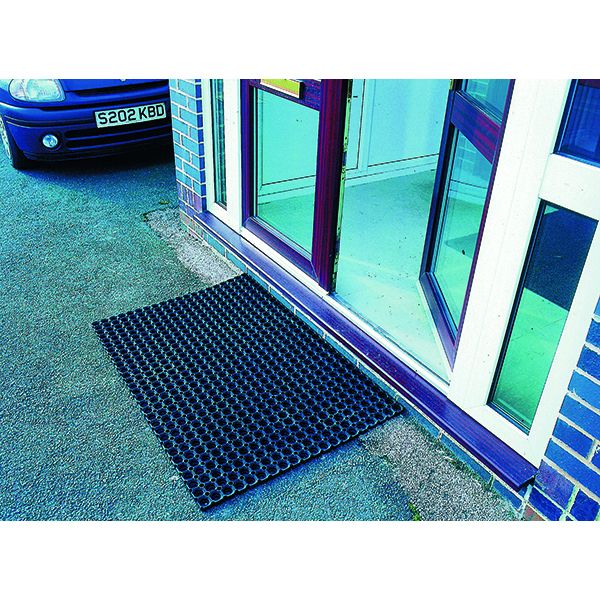 Rubber Black 1000X1500mm Ring Mat image