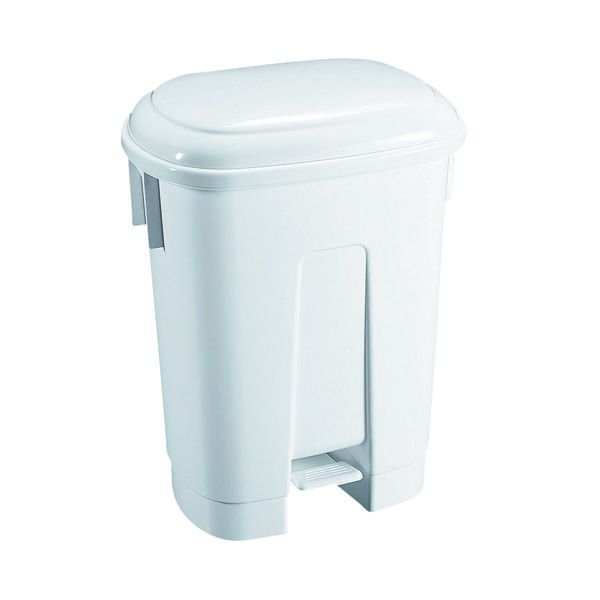 60 Litre White Plastic Bin 348011 image