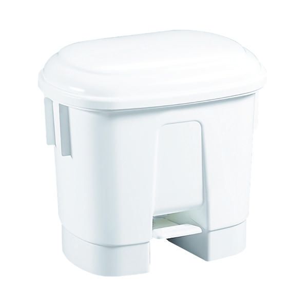 30 Litre White Plastic Bin 348020 image