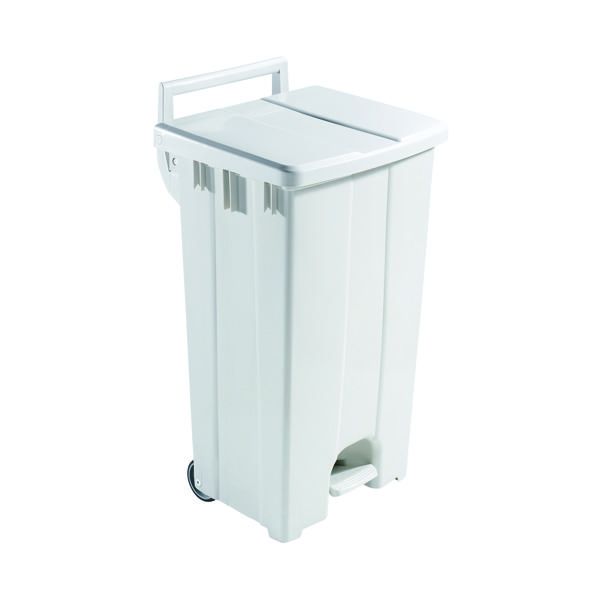 90L Mob Pedal Bin Lid Lgrey 357001 image