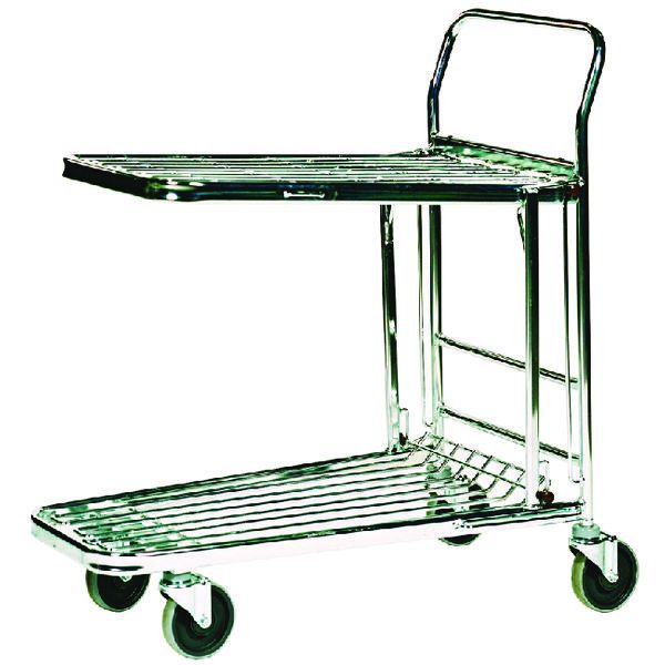 Metallic Grey Stock Trolley 373227 image