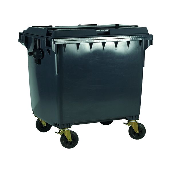 1100L Grey Wheeled Bin / Lid 377396 image