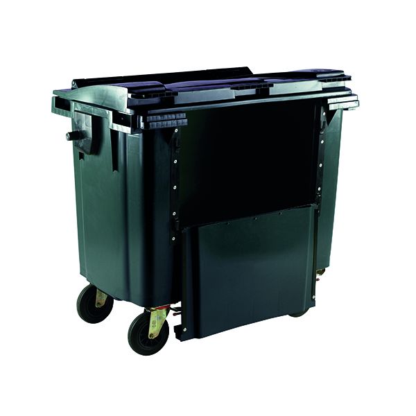 770L Drop Front Wheellie Bin Grey image