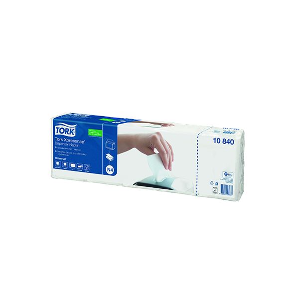 Tork Xpress 1 Ply Napkin White 1125 image