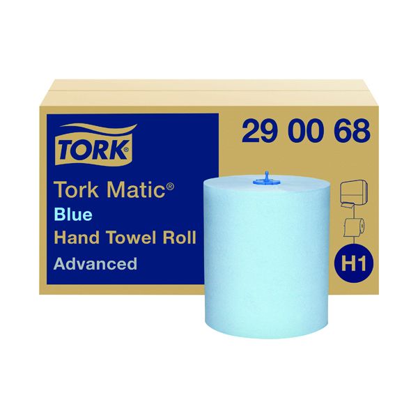 Sca Tork Blue Hand Towel Roll 2Ply image