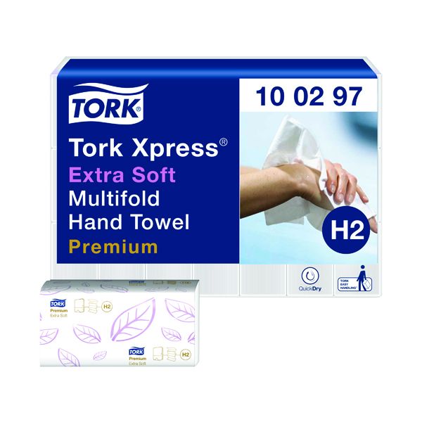 Tork Xpress Sfthnd Twl 2Ply Pk21 image