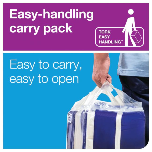 Tork Xpress Compressed Soft Multifold Hand Towels White (Pack of 2400) 120454 image 5