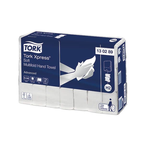 Tork Xpress MF Hnd Twl Adv 2Ply Pk21 image