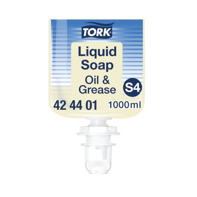 Tork Oil & Grease Liquid Soap (Pack of 6) 424401 image 1