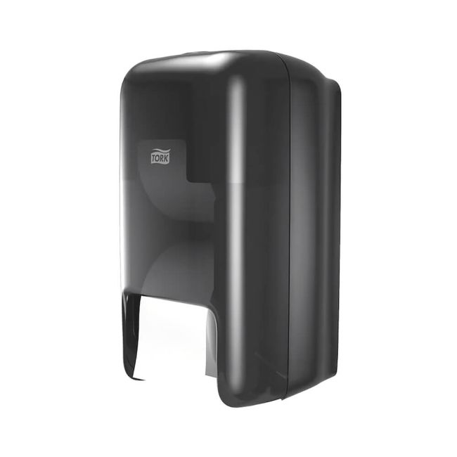 Tork OptiServe Coreless 2-Roll Toilet Roll Dispenser Black 558042 image 2