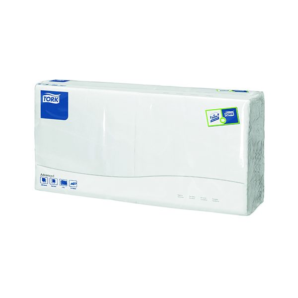 Tork Lunch Napkin White 2 Ply Pk200 image