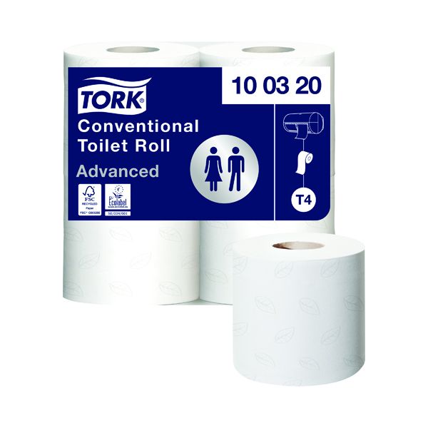 Tork Conventional Toilet Roll Wht image