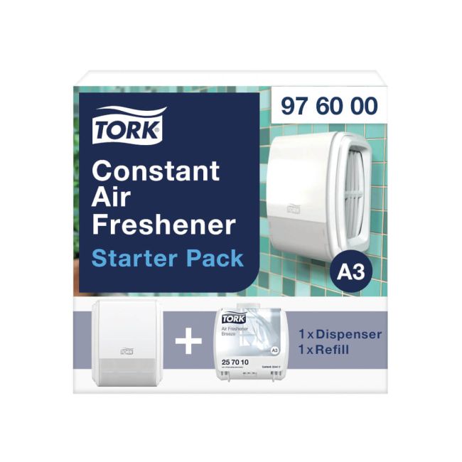Tork Starter Pack Constant Air Freshener White 976000 image 1