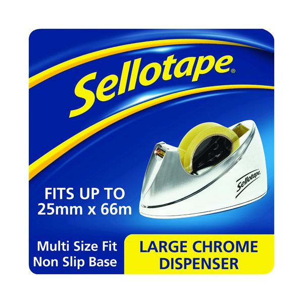 Sellotape Chrome Dspnsrs Lrg image